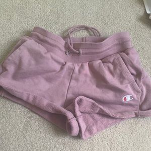 pink champion shorts